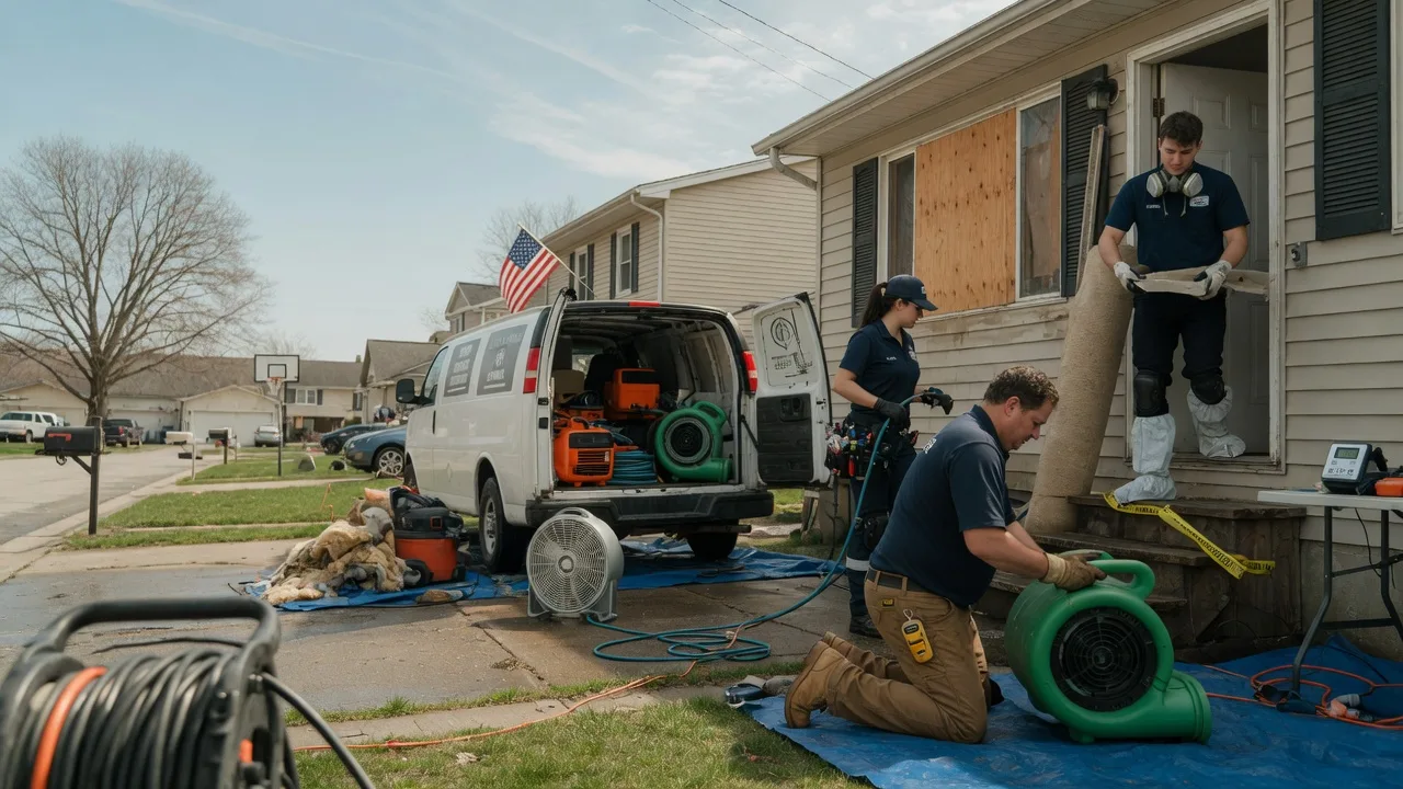 Water Damage Restoration in Old Fort, OH near me